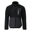 Faserpelz Jacke mit Reißverschluss Faserpelzjacke Größe 2XL, schwarz Produktbild