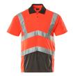 MASCOT® Anadia Polo-shirt Größe 2XL, hi-vis rot/dunkelanthrazit Produktbild img1 S