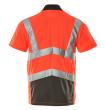 MASCOT® Anadia Polo-shirt Größe 2XL, hi-vis rot/dunkelanthrazit Produktbild img3 S