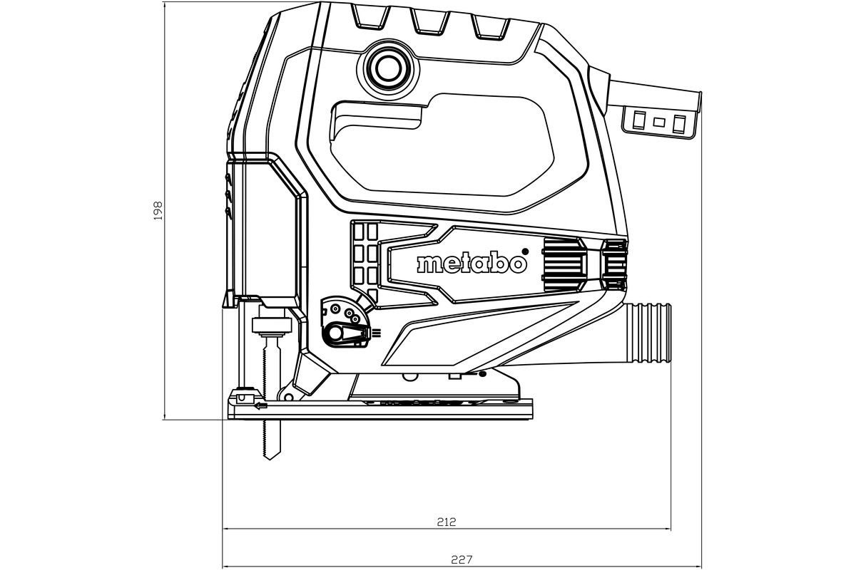 Stichsäge STEB 65 Quick  (601030000); Karton Produktbild img2 L