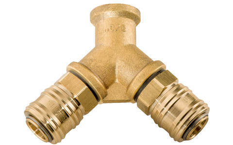 Druckluftverteiler Euro, 2-leitig (0901026645) Produktbild img2 L