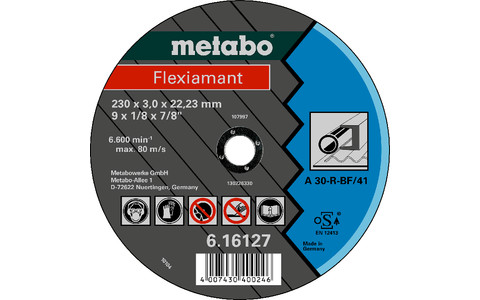 Flexiamant 180x3,0x22,23 Stahl, TF 42 (616300000) Produktbild img2 L