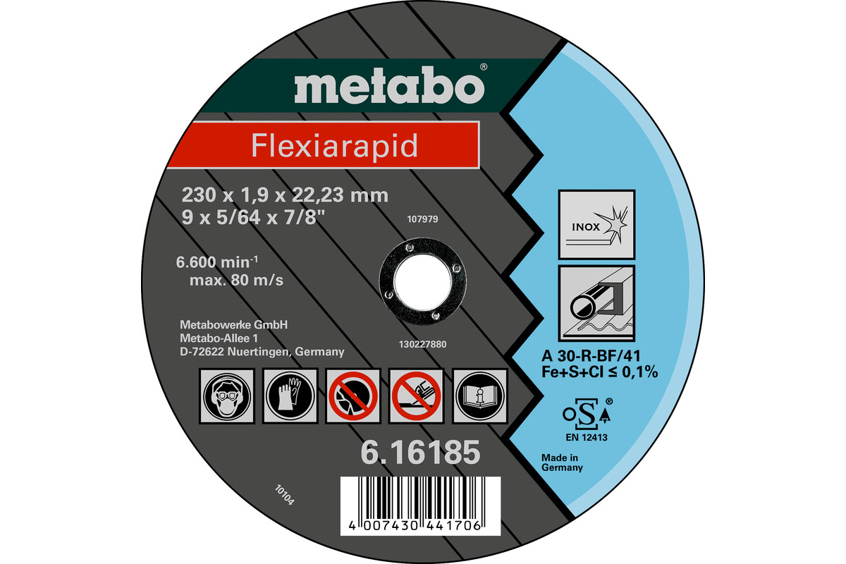 Flexiarapid 125x1,6x22,23 Inox, TF 41 (616182000) Produktbild img1 L