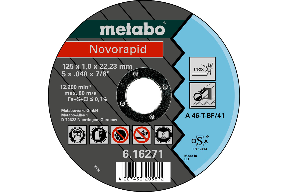 Novorapid 125 x 1,0 x 22,23 Inox, TF 41 (616271000) Produktbild img1 L