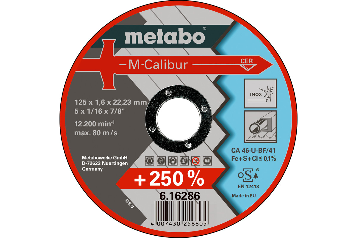 M-Calibur 125 x 1,6 x 22,23 Inox, TF 41 (616286000) Produktbild img1 L