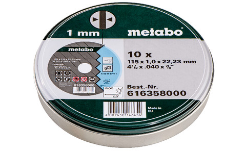 10 Trennscheiben - SP 115x1,0x22,23 Inox, TF 41 (616358000) Produktbild img2 L