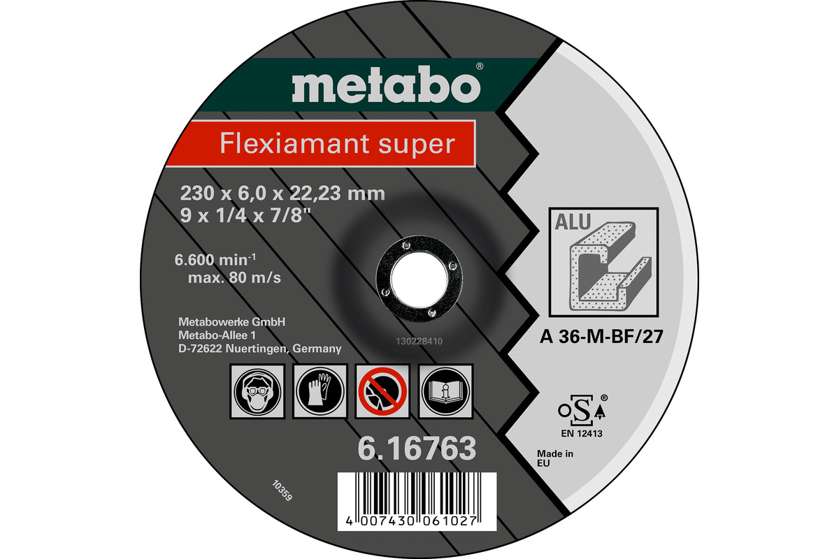 Flexiamant super 125x6,0x22,23 Alu, SF 27 (616749000) Produktbild img1 L