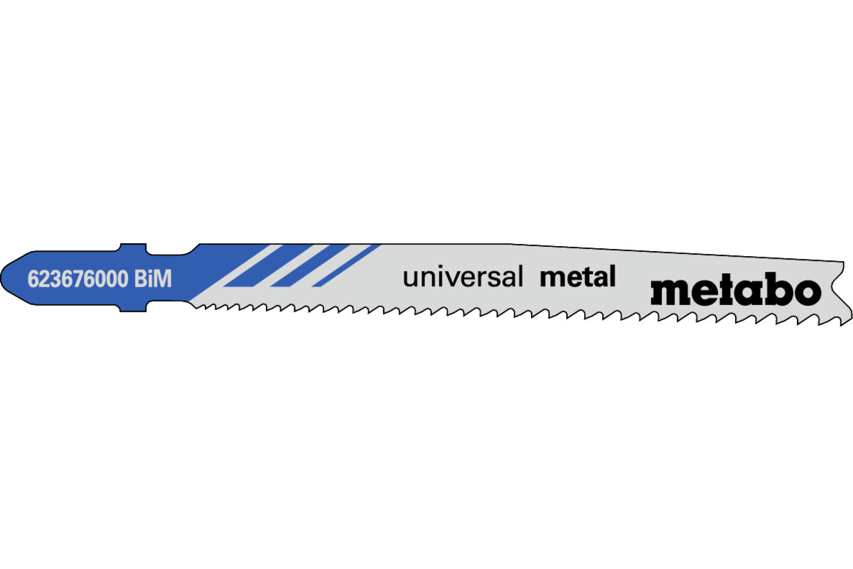 5 Stichsägeblätter "universal metal" 74mm/progr. (623676000) Produktbild img1 L
