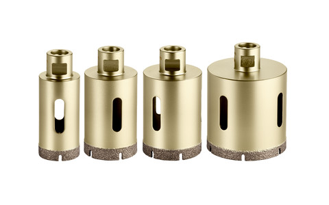 Fliesen-Diamantbohrkronen-Set "Dry", 4-teilig, M 14 (628319000) Produktbild img2 L