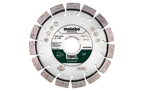 Diamanttrennscheibe 125x22,23mm, "UP", Universal "professional" (628559000) Produktbild img3 L