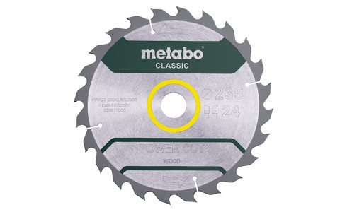 Sägeblatt "power cut wood - classic", 235x30, Z24 WZ 18° /B (628678000) Produktbild img2 L