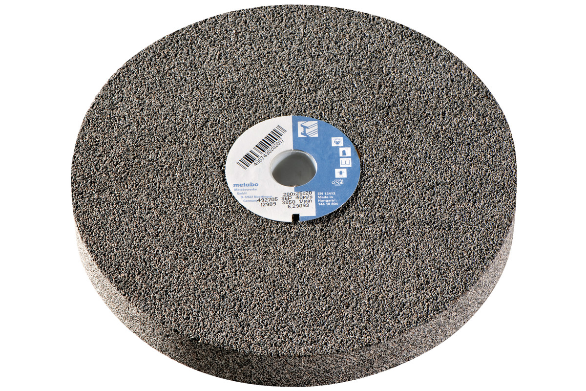 Schleifscheibe 200x25x20 mm, 60 N, NK,Ds (629094000) Produktbild img1 L