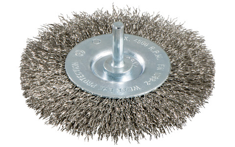 Rundbürste 75x0,3 mm/ 6 mm, Edelstahl, gewellt (630550000) Produktbild img2 L