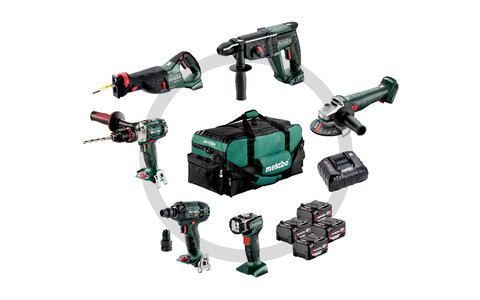 Akku Combo Set Bauhandwerk 6.1 (685211000); Werkzeugtasche Produktbild img2 L