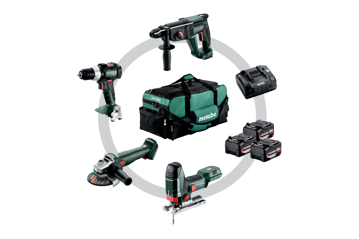 Akku Combo Set Bauhandwerk 4.3 (685214000); Werkzeugtasche Produktbild img1 L