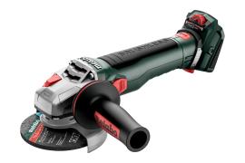Akku-Winkelschleifer WVB 18 LT BL 11-115 Quick (613056840); metaBOX 165 L Produktbild