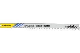 5 U-Stichsägeblätter "universal wood + metal" 107mm (623906000) Produktbild