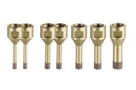 Fliesen-Diamantbohrkronen-Set "Dry", 7-teilig, M 14 (628321000) Produktbild