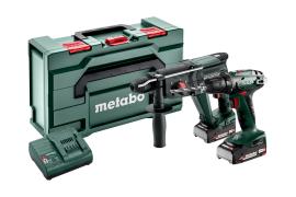 Akku Combo Set 2.3.2 18 V (685216500); metaBOX 165 L Produktbild