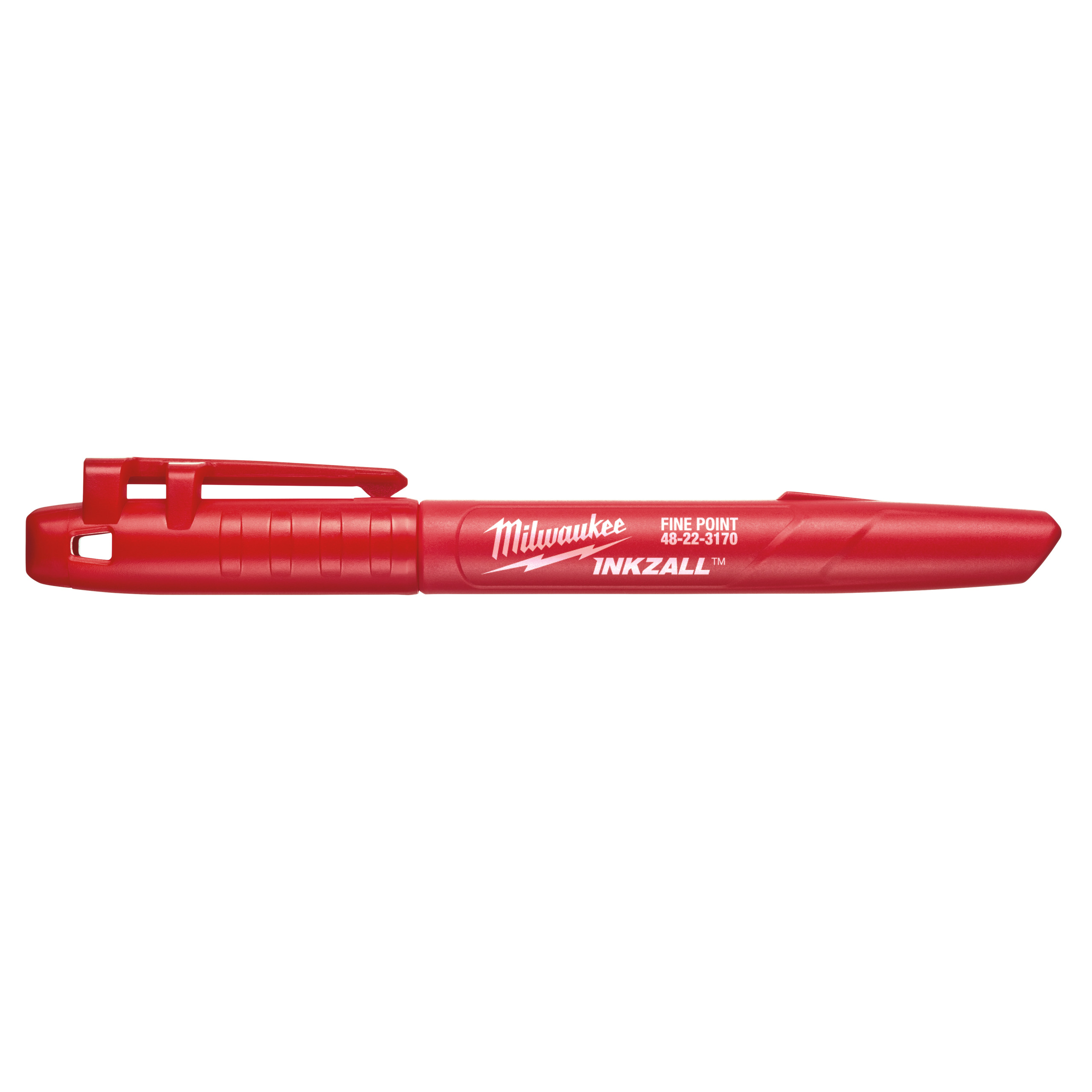 INKZALL feiner Permanentmarker, rot Milwaukee  Produktbild img1 L