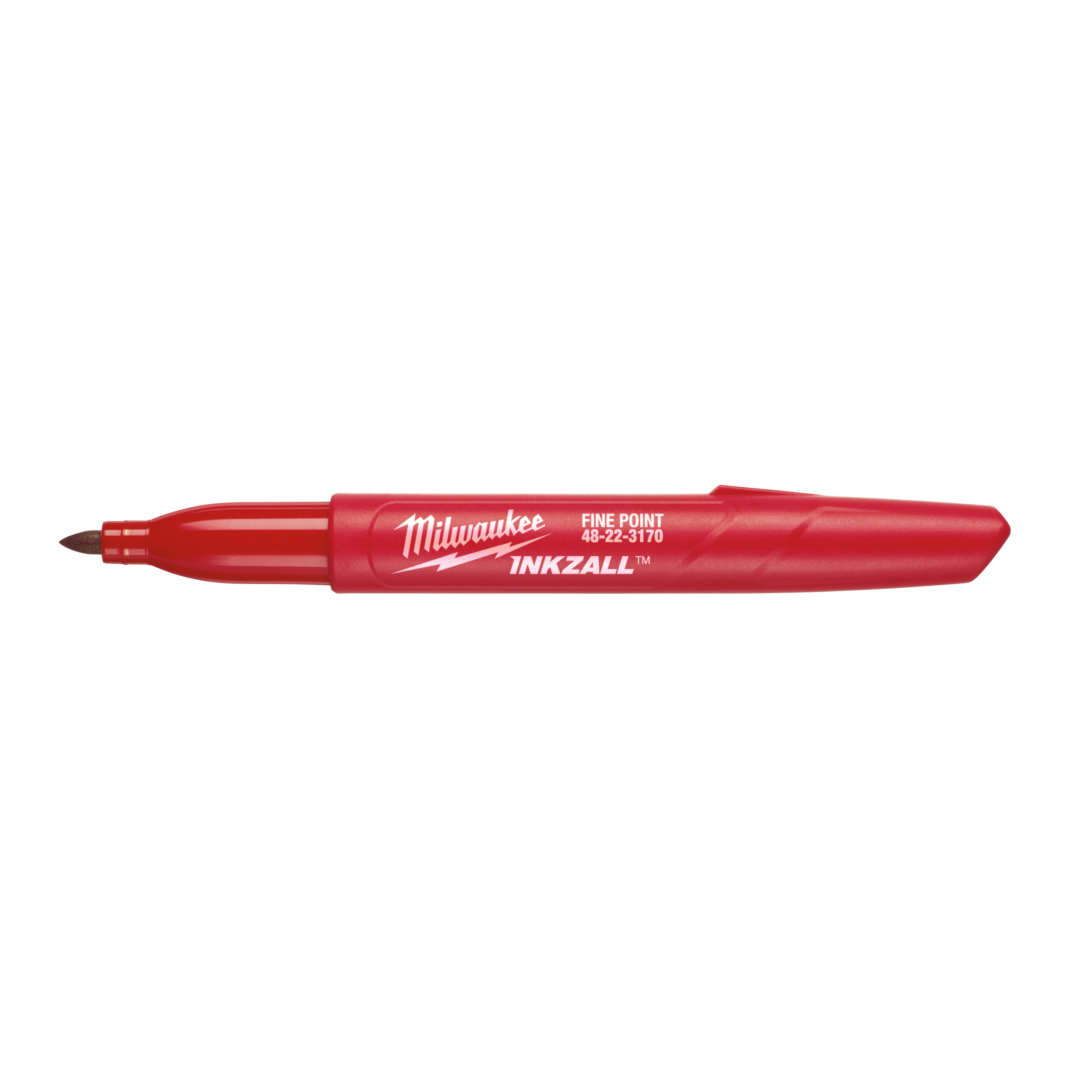 INKZALL feiner Permanentmarker, rot Milwaukee  Produktbild img10 L