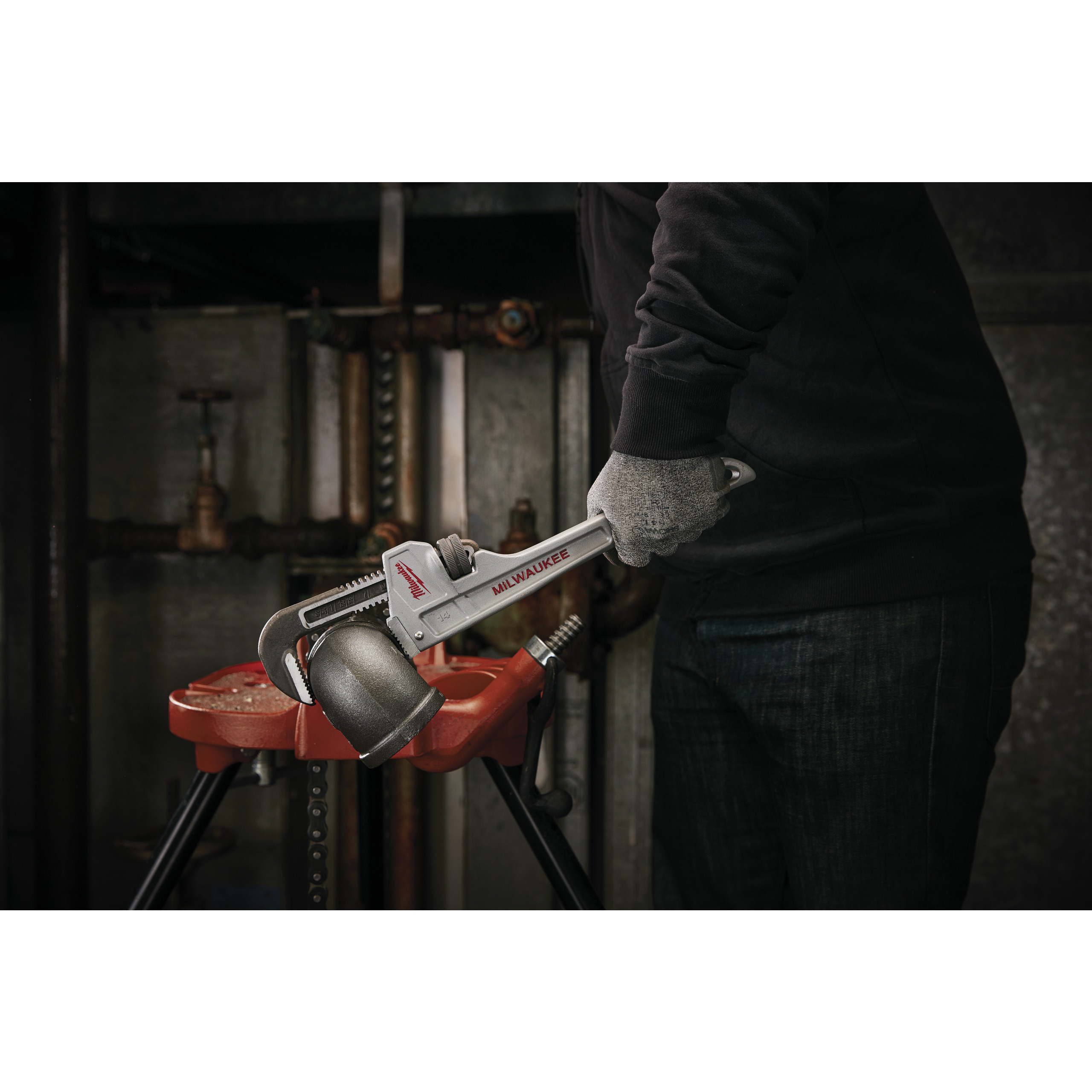 Aluminium-Rohrzange, 350 mm Milwaukee  Produktbild img3 L