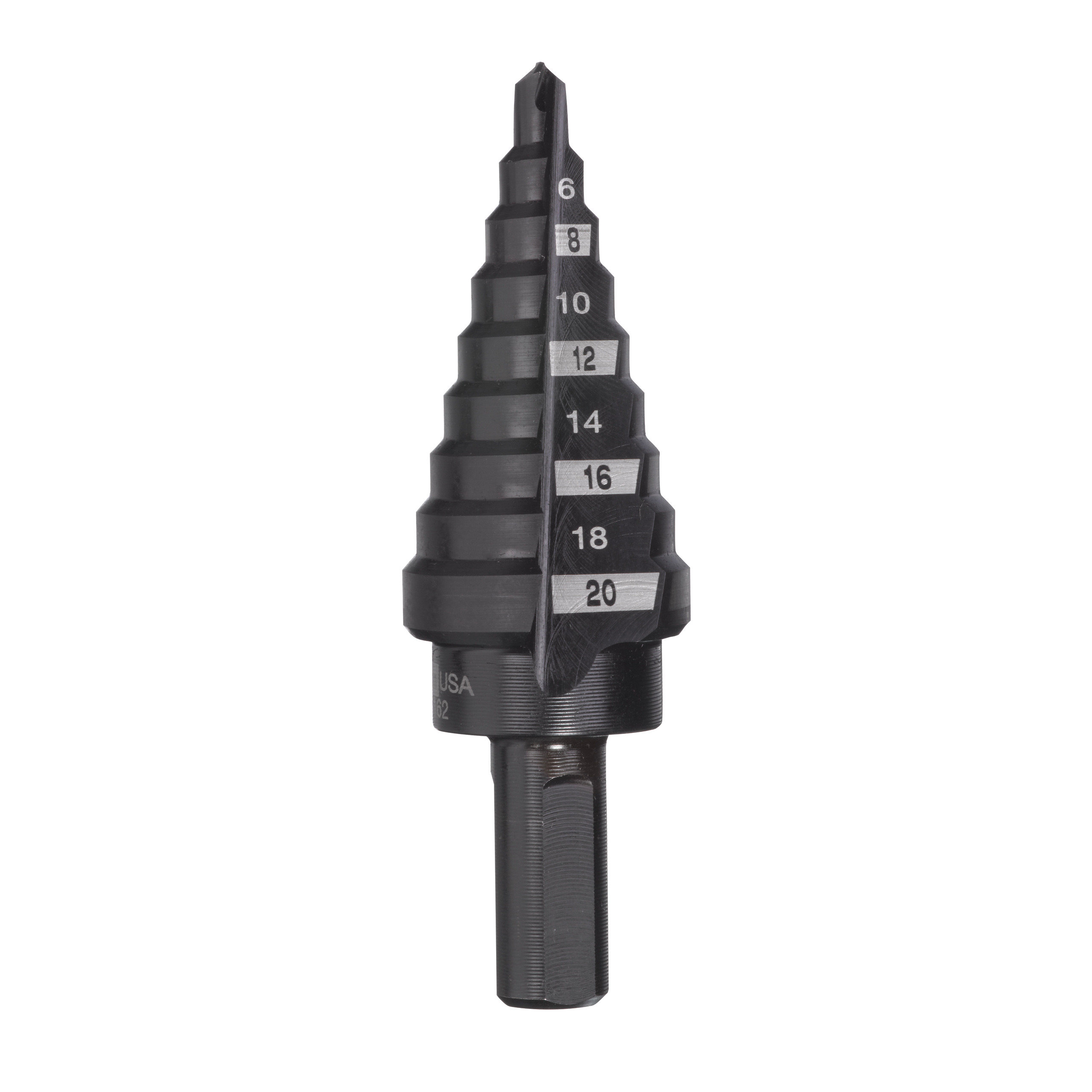 Stufenbohrer, 4 bis 20 mm, 2 mm Stufen Milwaukee Produktbild img1 L