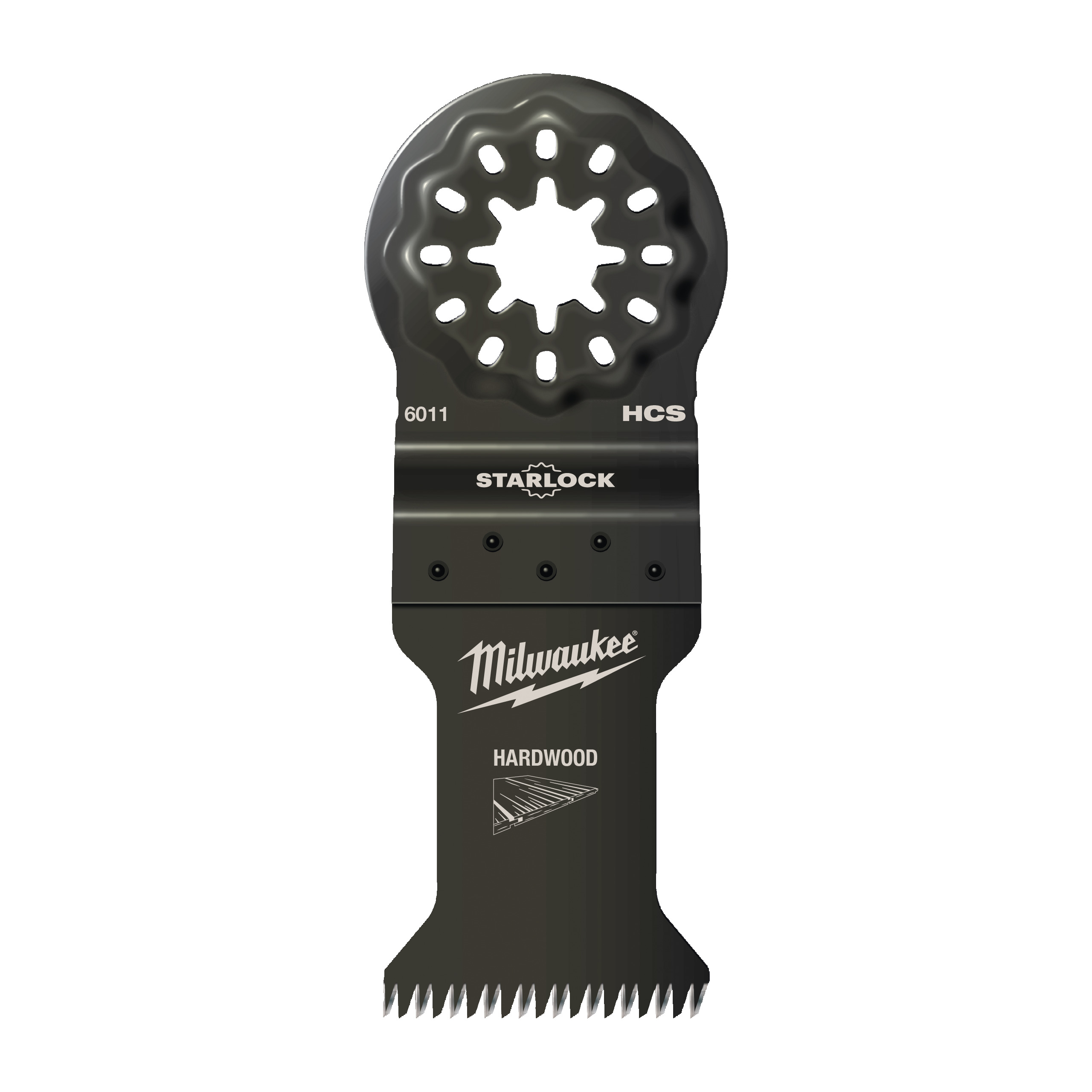 Multitool Starlock Tauchsägeblatt für Schnitte in Holz, 35 x 42 mm mit Japanverzahnung Milwaukee  Produktbild img1 L