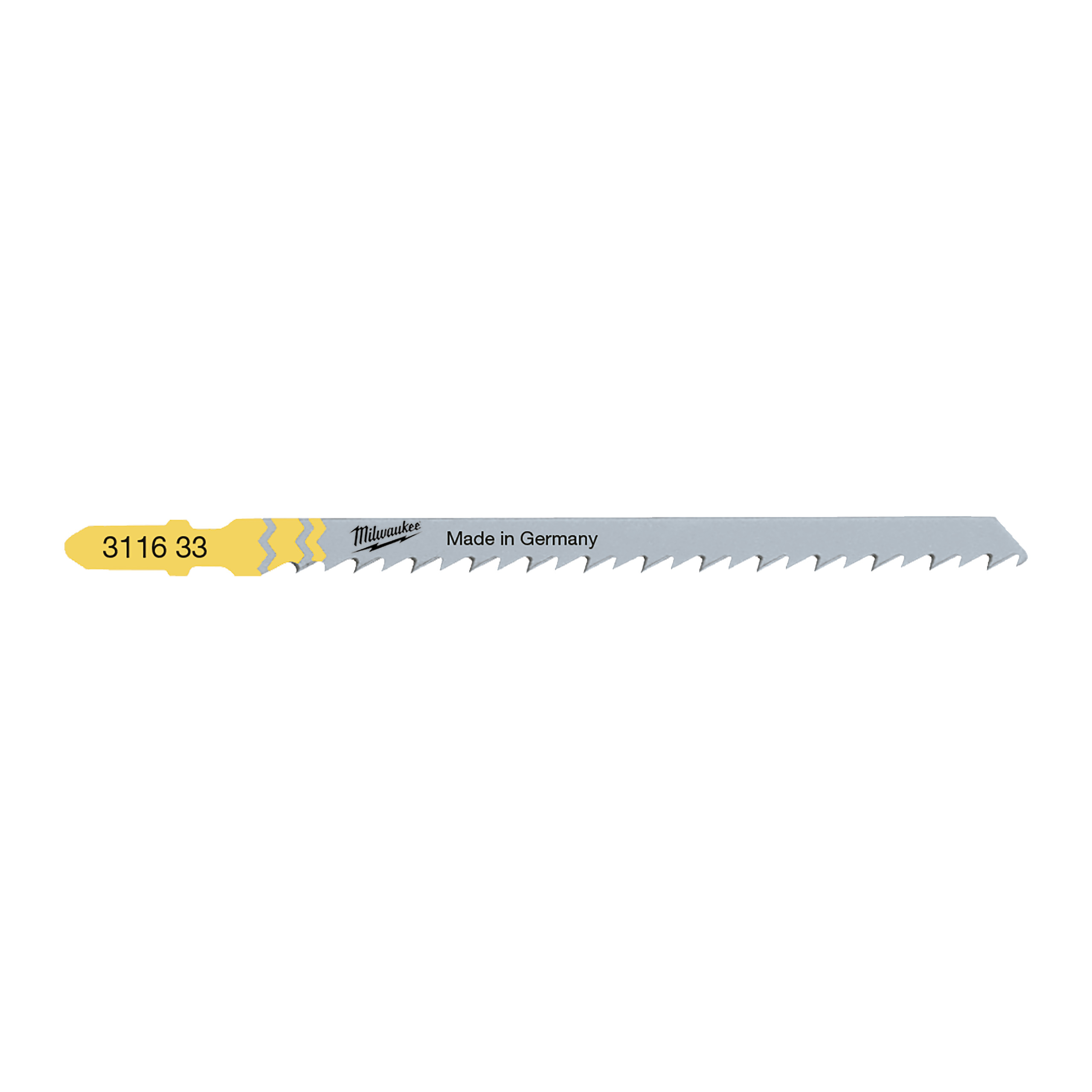 MILWAUKEE Stichsägeblatt T344D Holz schnelle Schnitte 105x4mm 5 Stück Produktbild img1 L
