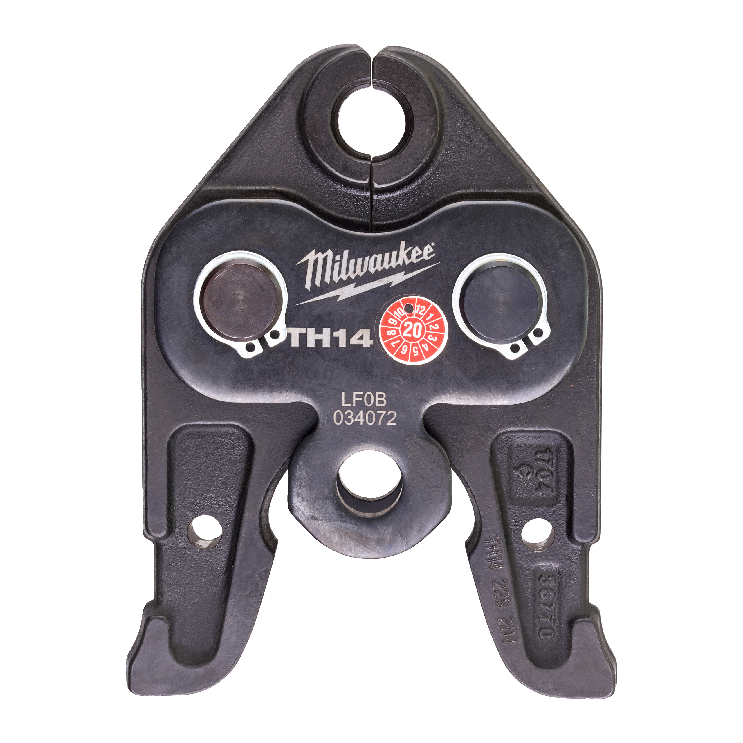Pressbacke J18-TH14, Nennweite TH14 für 18 V Presswerkzeug Milwaukee Produktbild img1 L