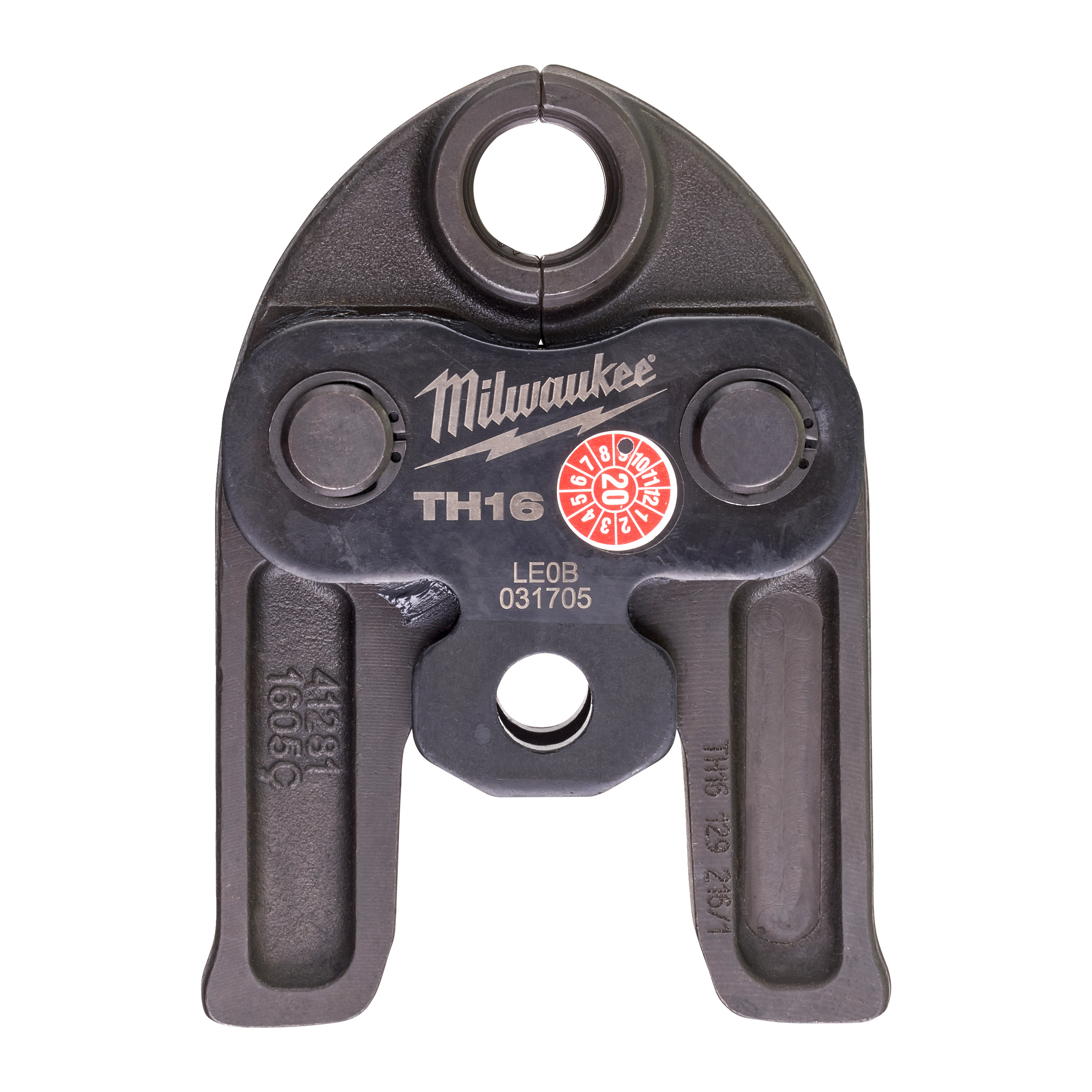 Pressbacke J12-TH16, Nennweite TH16 für 12 V Presswerkzeug Milwaukee Produktbild img1 L