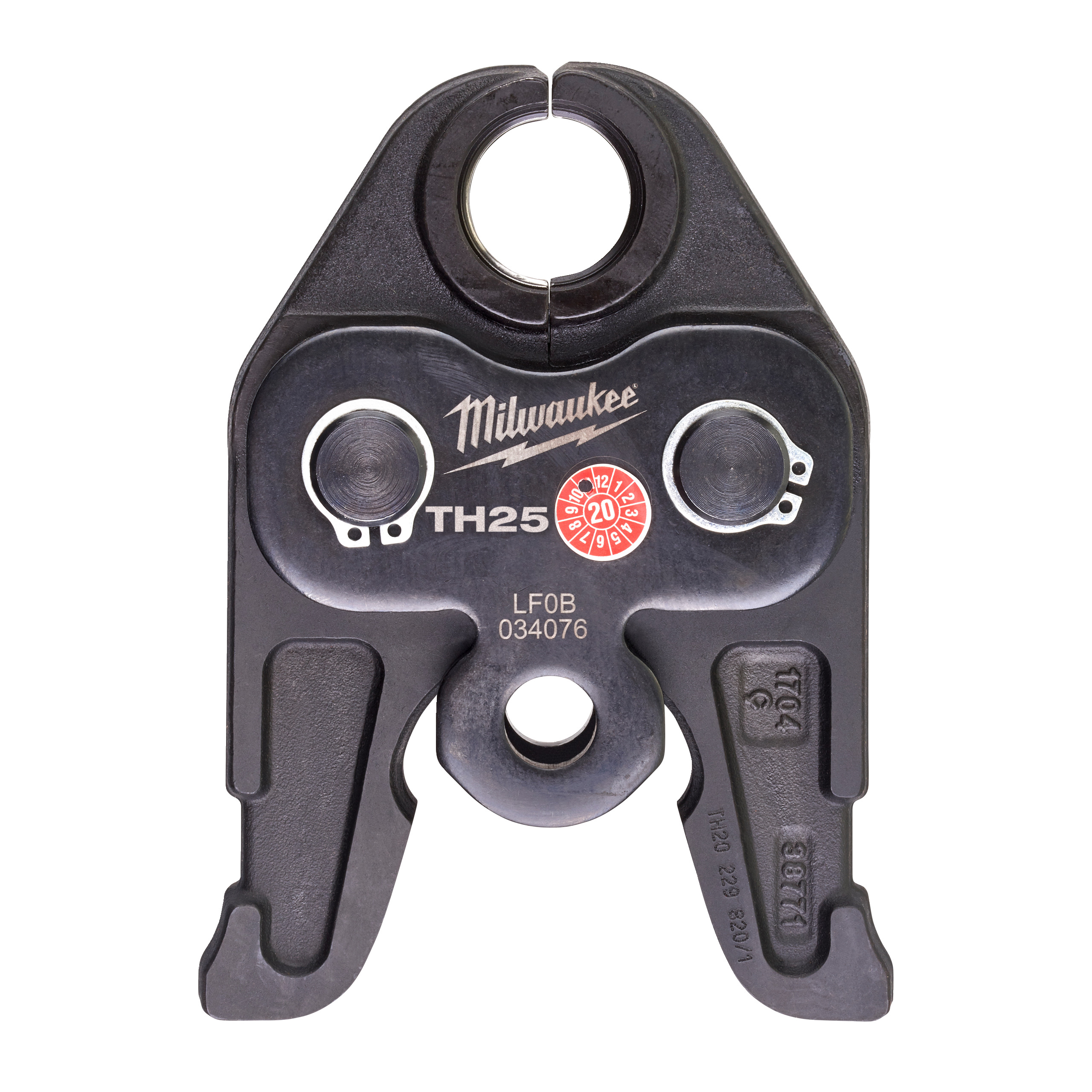Pressbacke J18-TH25, Nennweite TH25 für 18 V Presswerkzeug Milwaukee Produktbild img1 L