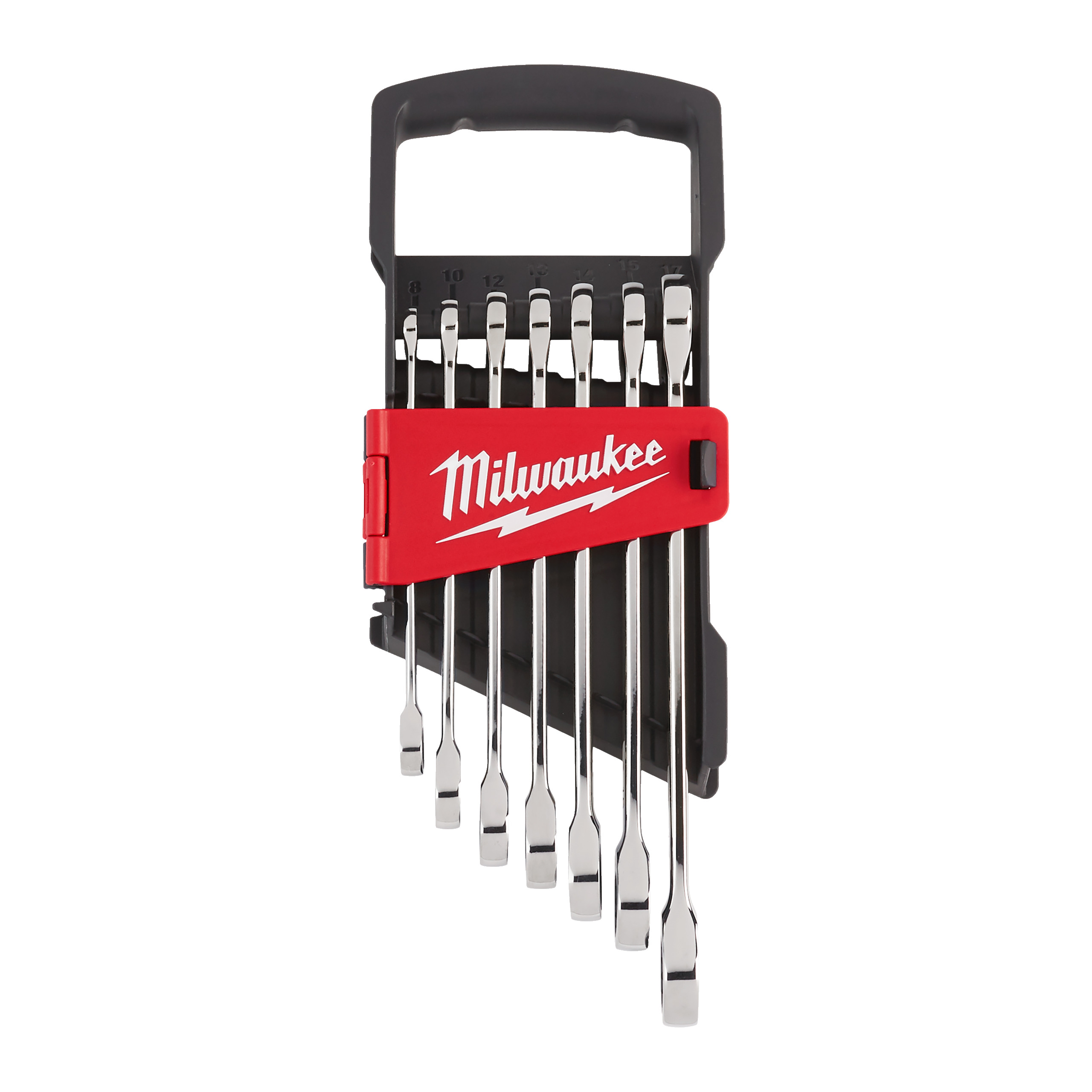 MAX BITE Ratschen-Ringmaulschlüsselsatz, 7-teilig metrisch Milwaukee  Produktbild img1 L