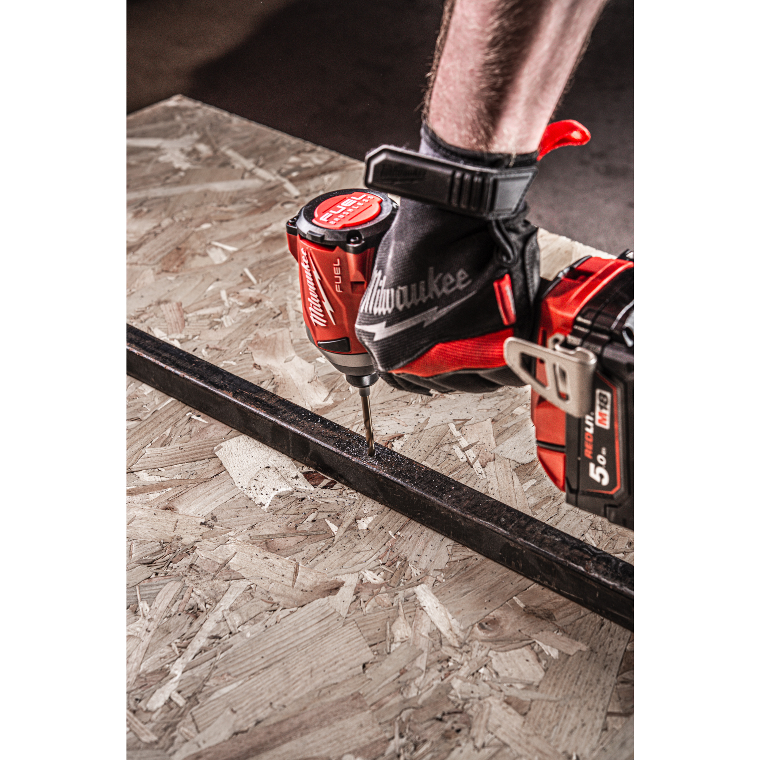 SHOCKWAVE Metallbohrer HSS-G RED HEX Titan 1/4" 10er Pack, 2,5 x 62 mm Milwaukee  Produktbild img2 L