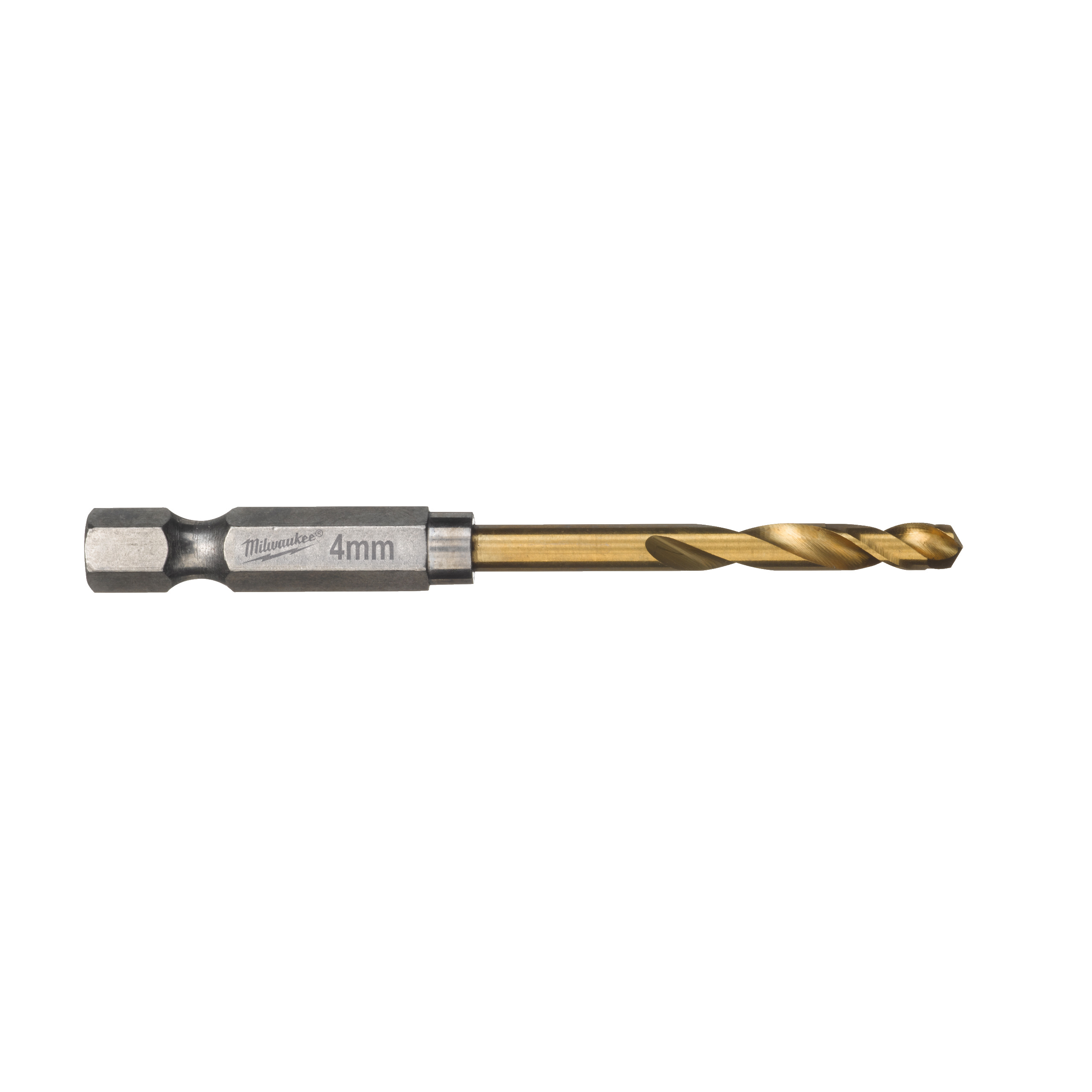 SHOCKWAVE Metallbohrer HSS-G RED HEX Titan 1/4" 10er Pack, 4,0 x 71,5 mm Milwaukee Produktbild img1 L
