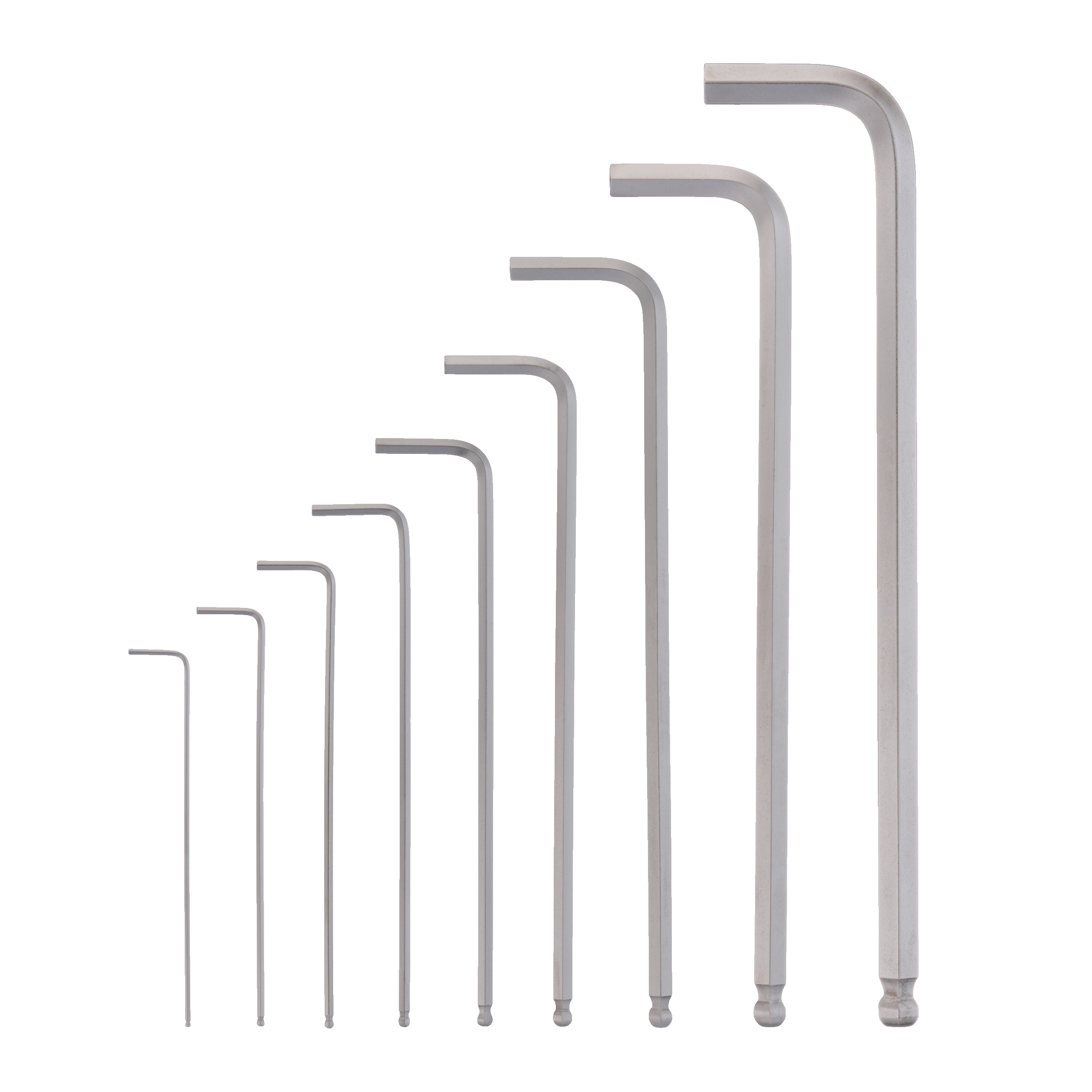 Innensechskantschlüssel-Satz metrisch, 9-teilig: 1.5, 2, 2.5, 3, 4, 5, 6, 8, 10 mm Milwaukee Produktbild img5 L