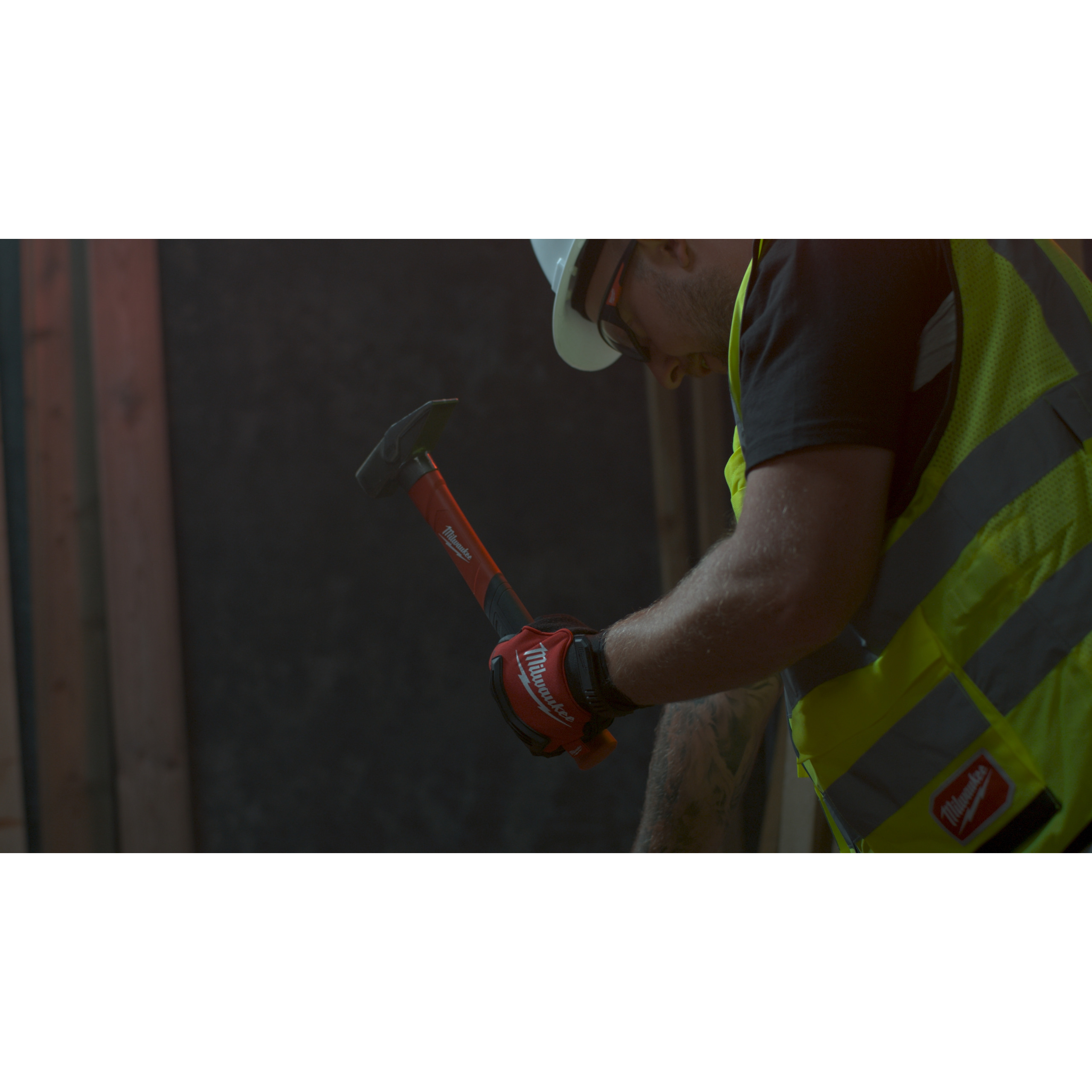 Fiberglas Schlosserhammer, 500 g Milwaukee  Produktbild img2 L