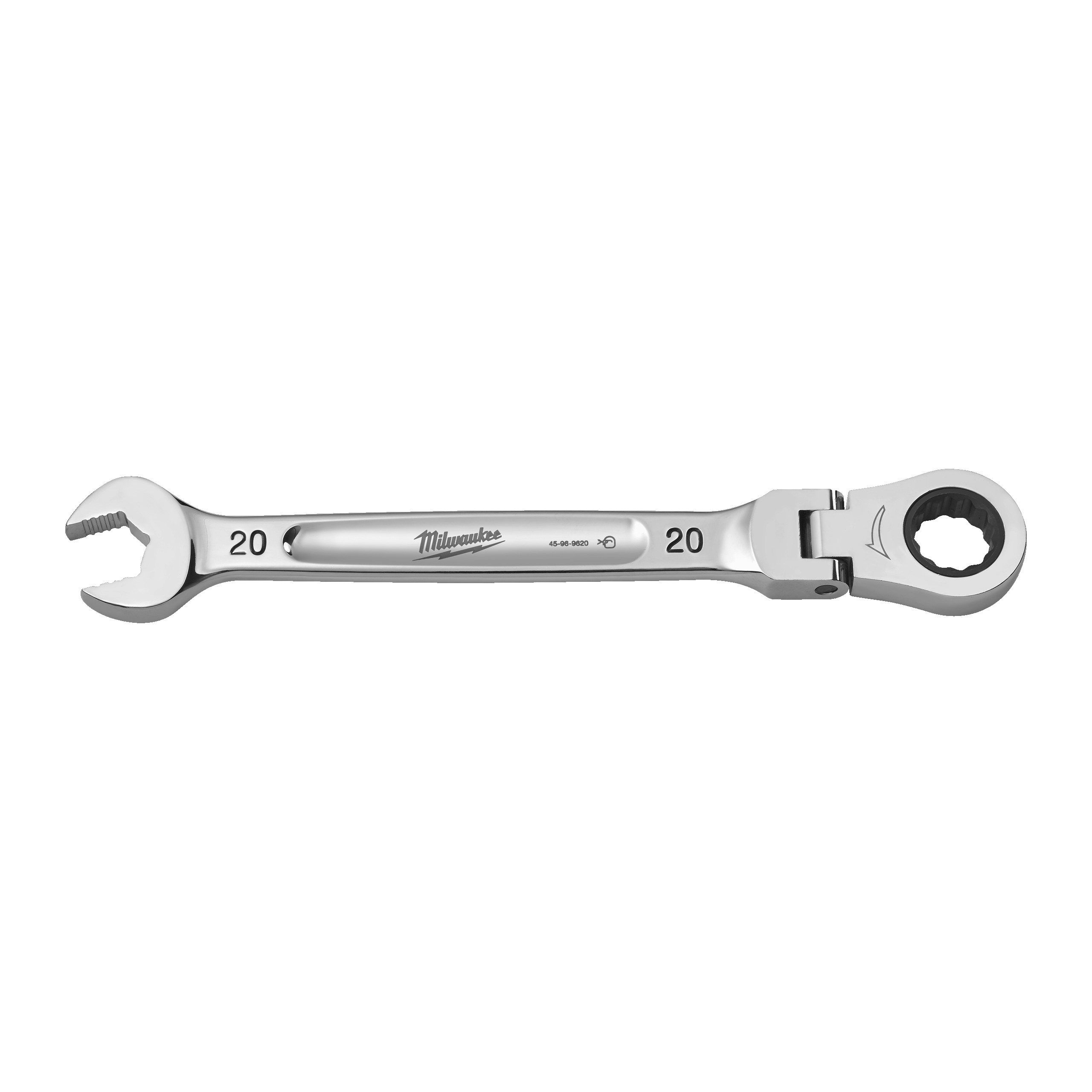 MAX BITE Gelenk-Ratschen-Ringmaulschlüssel, 20 mm Milwaukee  Produktbild img1 L