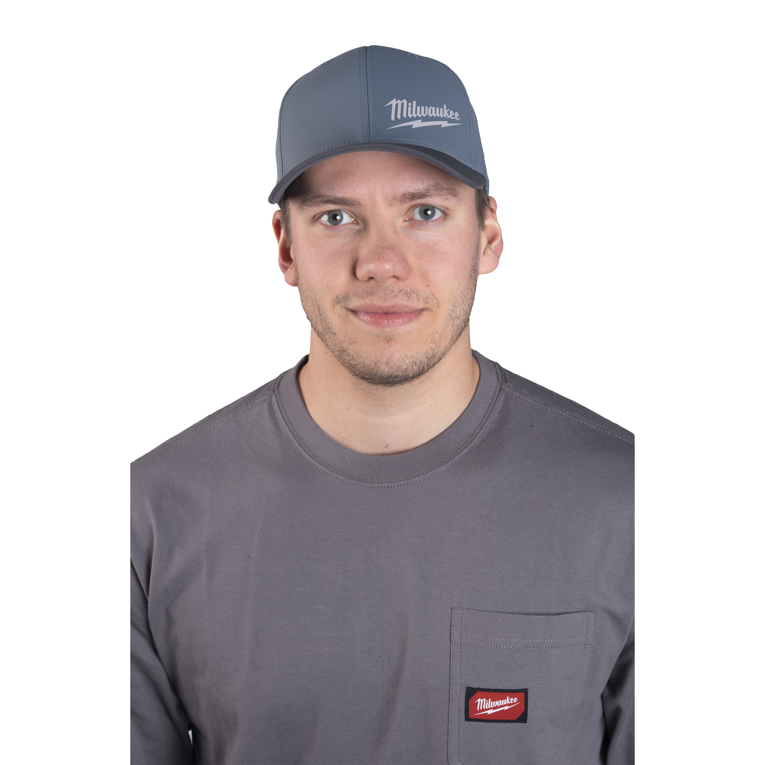 BCPBLU-S/M, Performance Baseball Kappe blau Größe S/M mit UV-Schutz Milwaukee  Produktbild img4 L