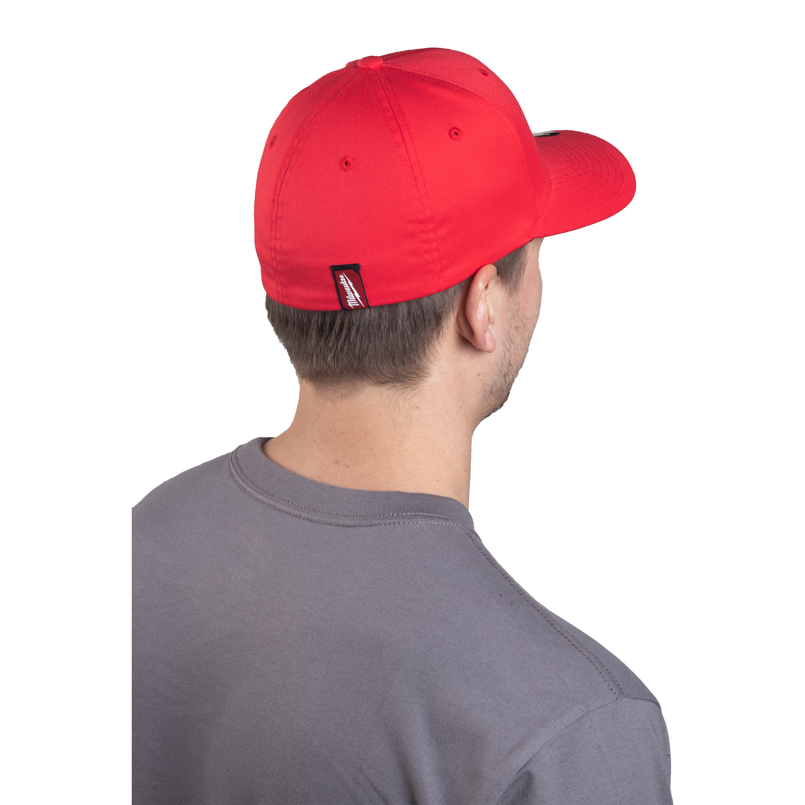 BCSRD-S/M, Baseball Kappe rot Größe S/M mit UV-Schutz Milwaukee  Produktbild img7 L