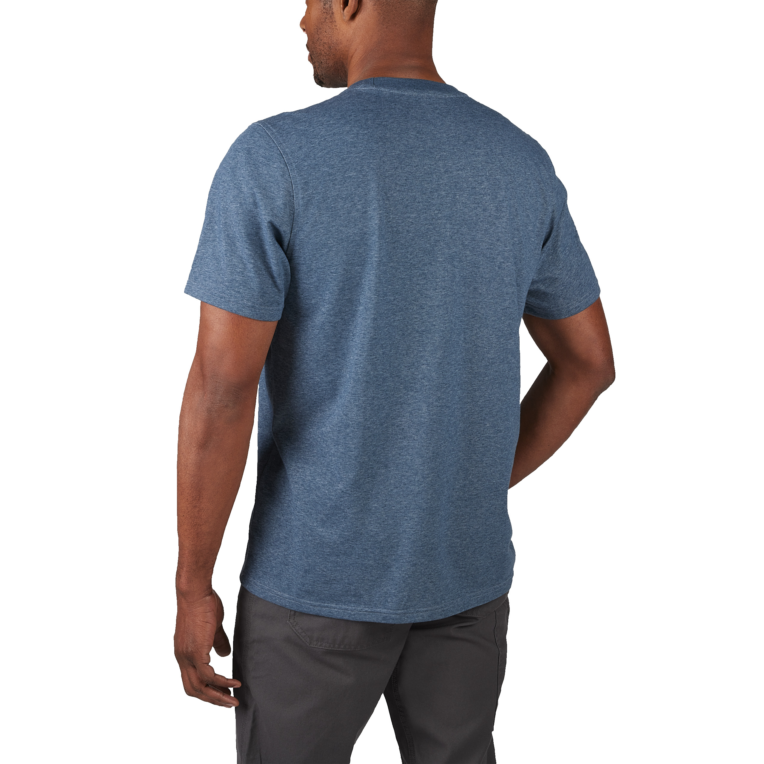 HTSSBLU-XL, Hybrid-T-Shirt blau Milwaukee  Produktbild img2 L