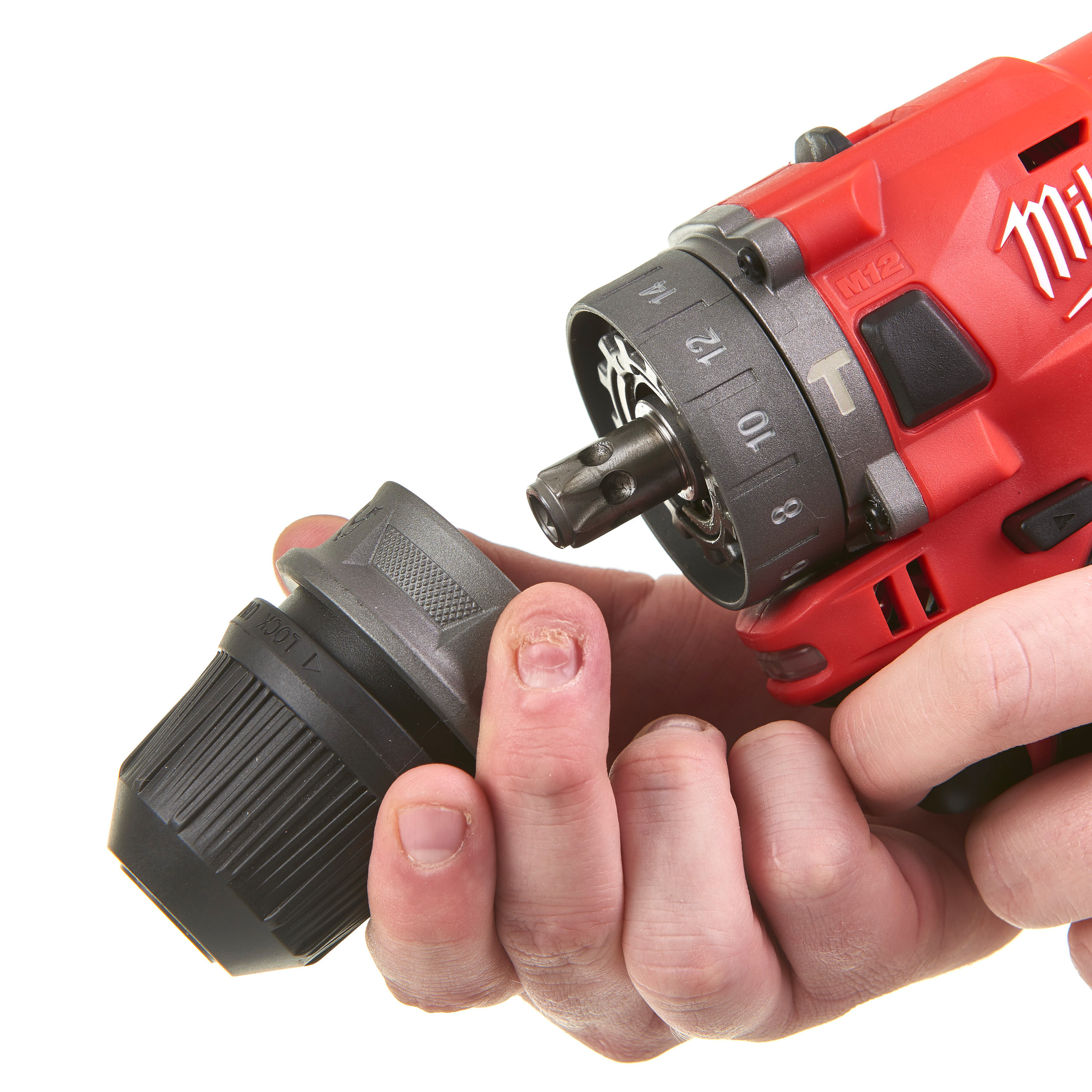 M12FPDX-202X, M12 FUEL™ Akku-Kompakt-Schlagbohrschrauber mit Schnellwechselbohrfutter Milwaukee  Produktbild img8 L