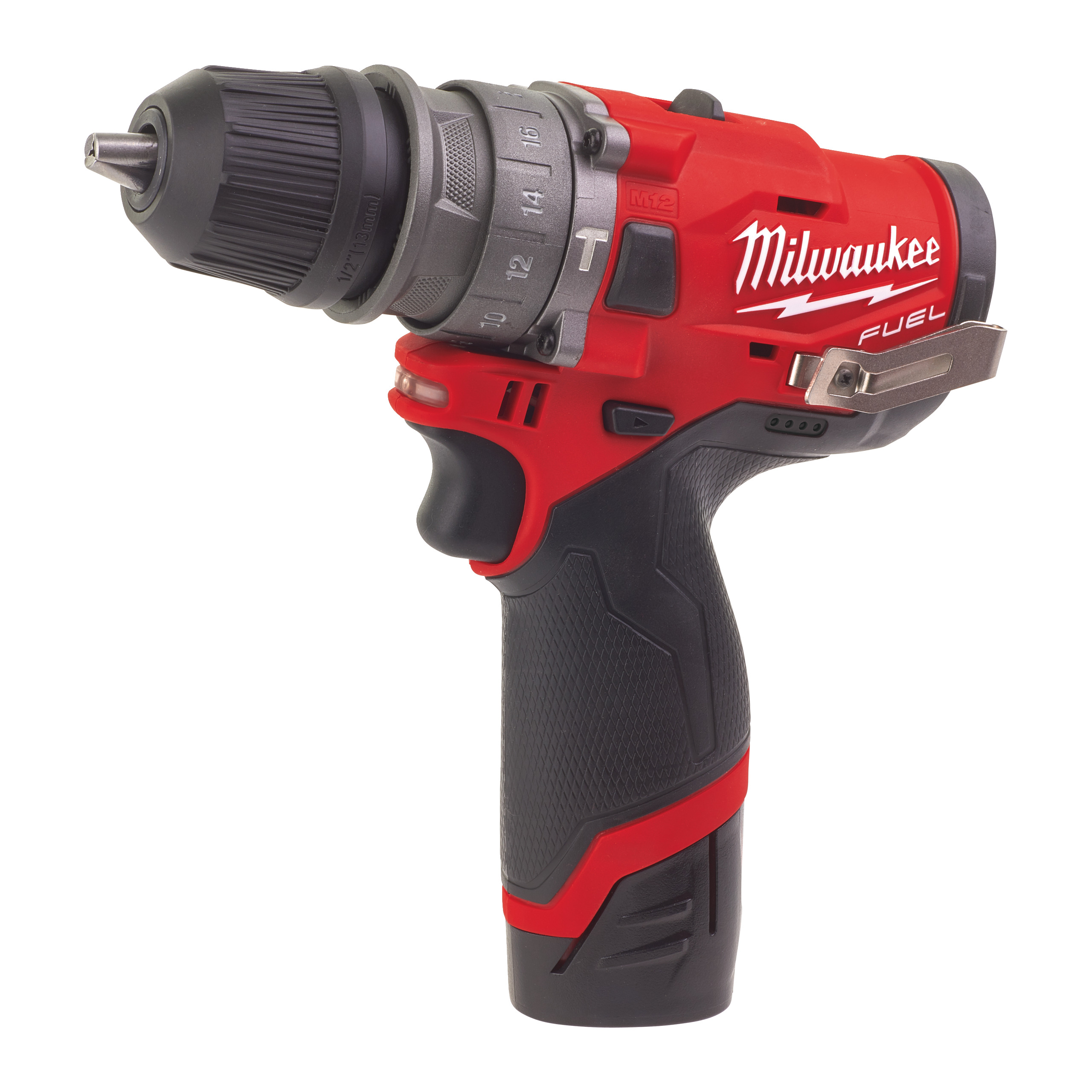M12FPDX-202X, M12 FUEL™ Akku-Kompakt-Schlagbohrschrauber mit Schnellwechselbohrfutter Milwaukee  Produktbild img10 L