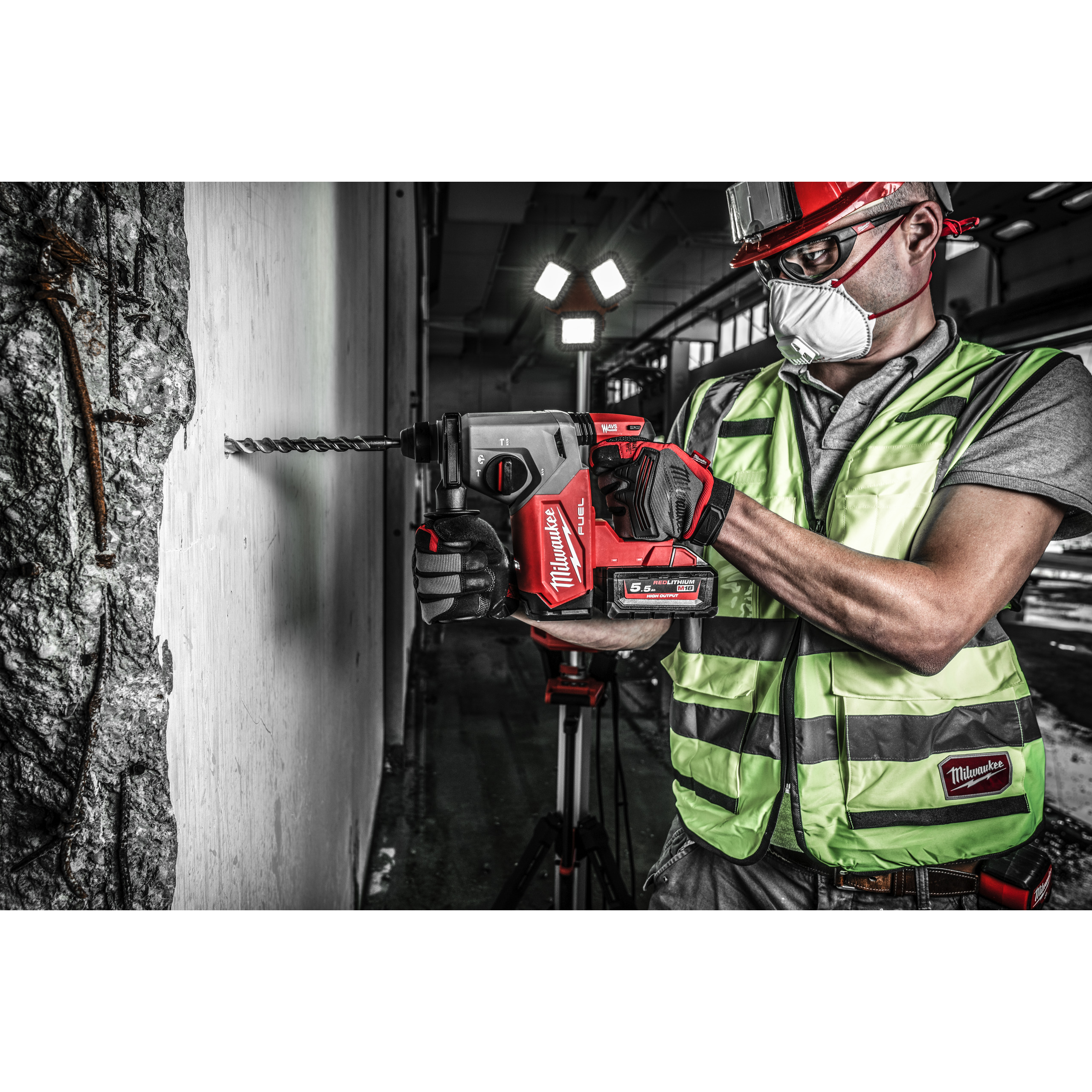 M18FH-0, M18 FUEL ™ Akku-Kombihammer Milwaukee Produktbild img3 L