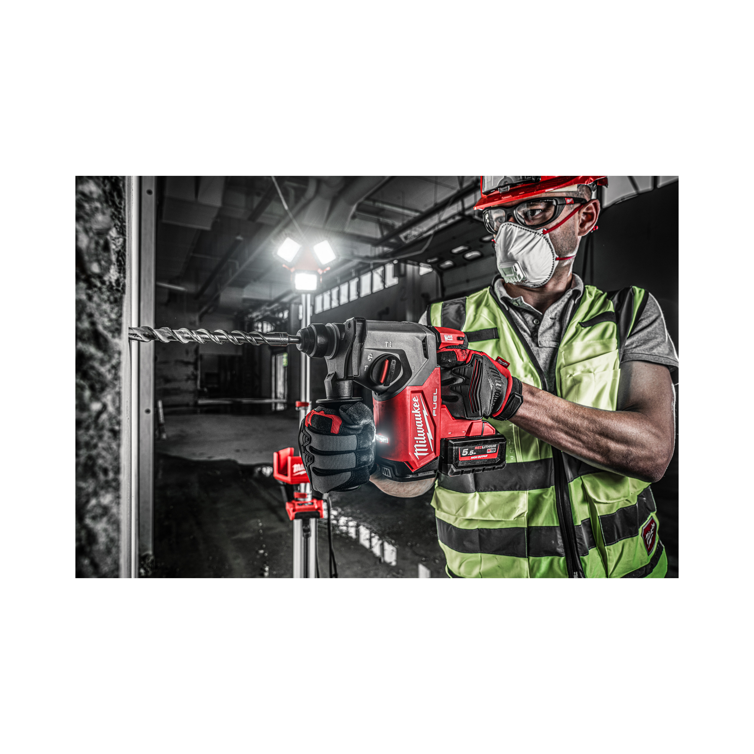 M18FH-0, M18 FUEL ™ Akku-Kombihammer Milwaukee Produktbild img5 L
