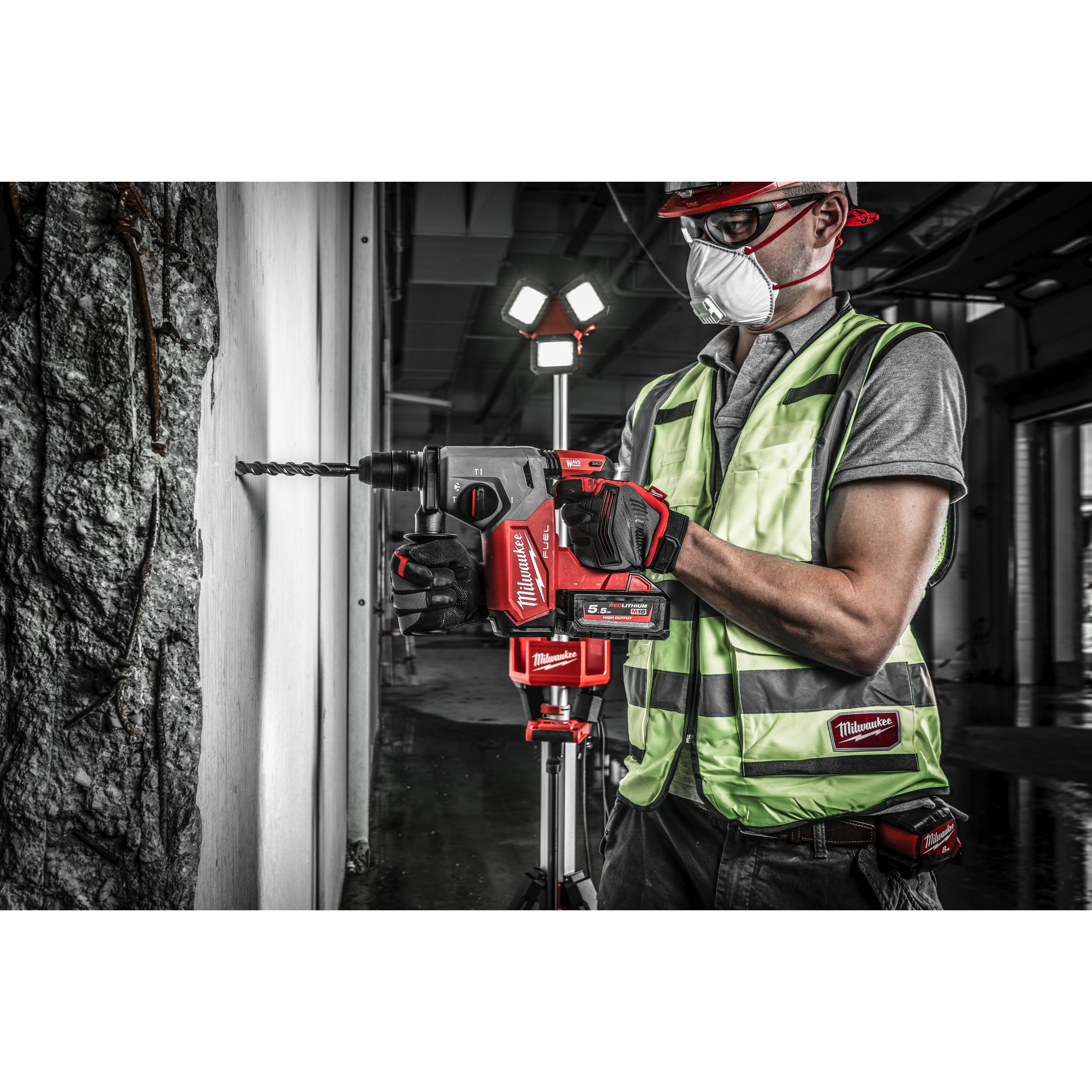 M18FHX-0, M18 FUEL ™ Akku-Kombihammer Milwaukee  Produktbild img3 L