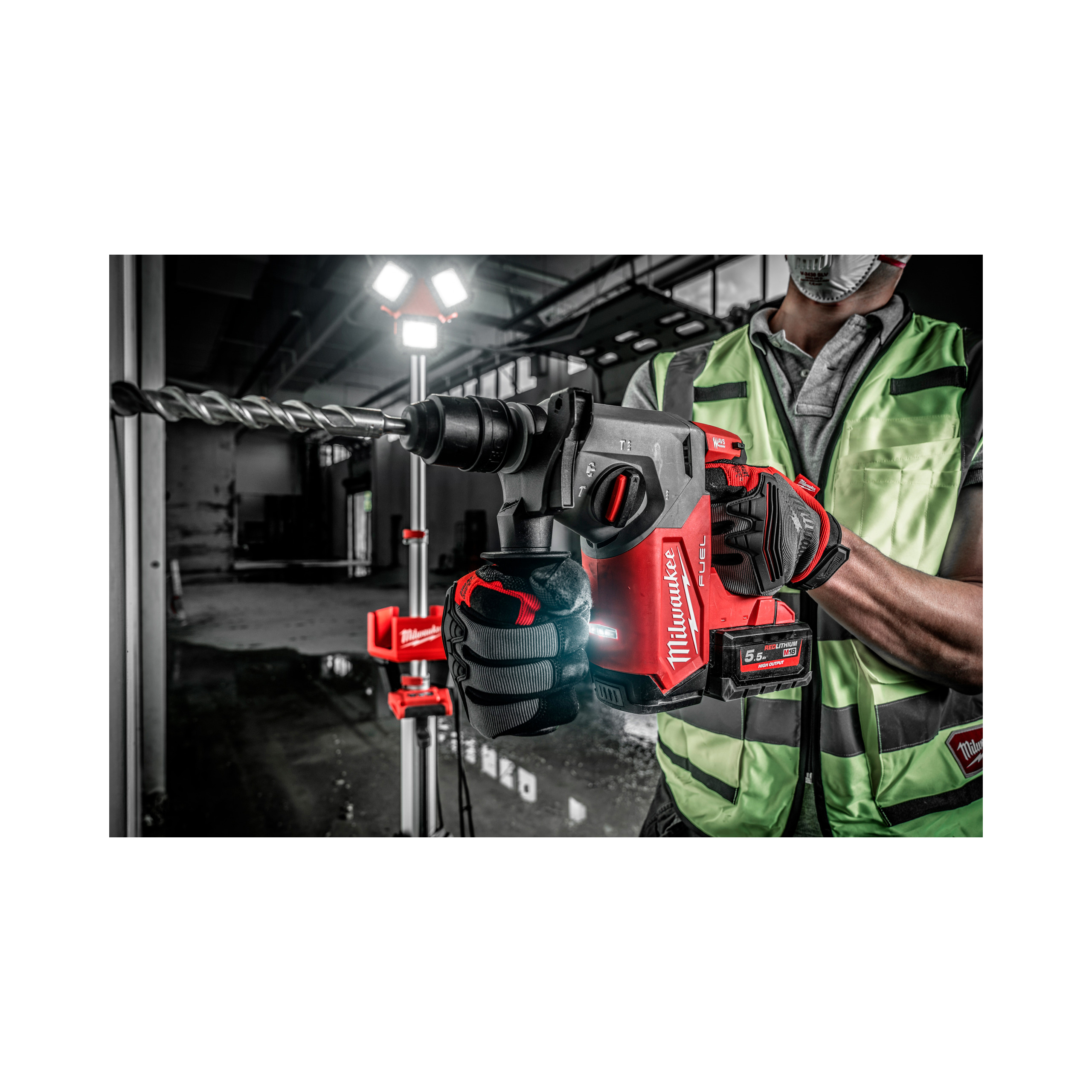 M18FHX-0, M18 FUEL ™ Akku-Kombihammer Milwaukee  Produktbild img5 L