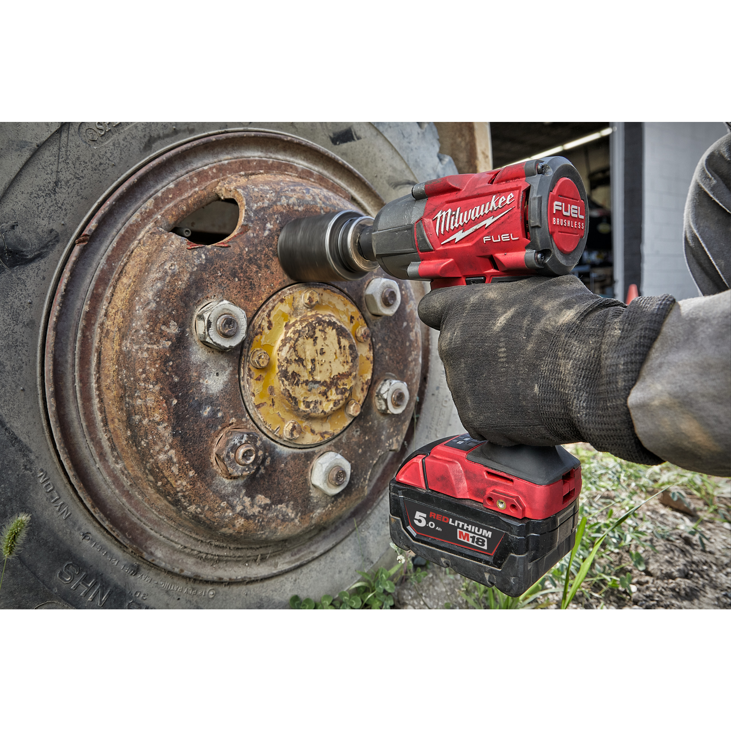 M18FMTIW2F12-0, M18 FUEL™ 1/2˝-Akku-Schlagschrauber Vierkant mit Sprengring Milwaukee Produktbild img7 L