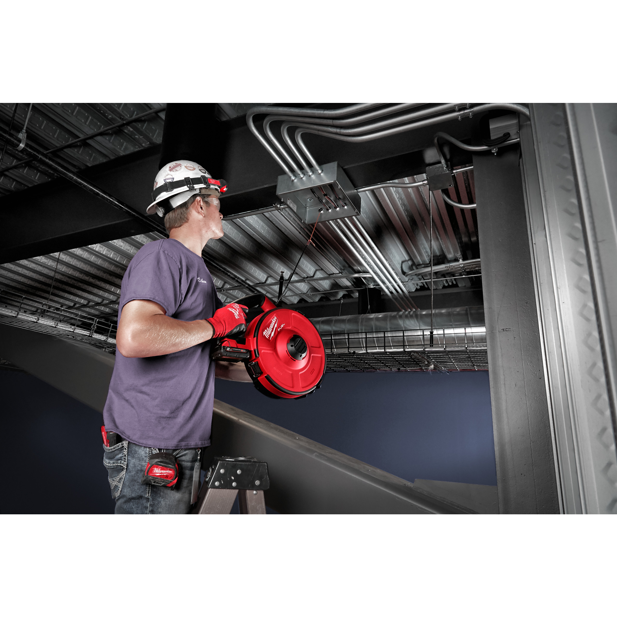 FUEL™ Akku-Kabeleinziehgerät 30 m, nicht leitend M18FPFT-202 30mNC Set Produktbild img3 L