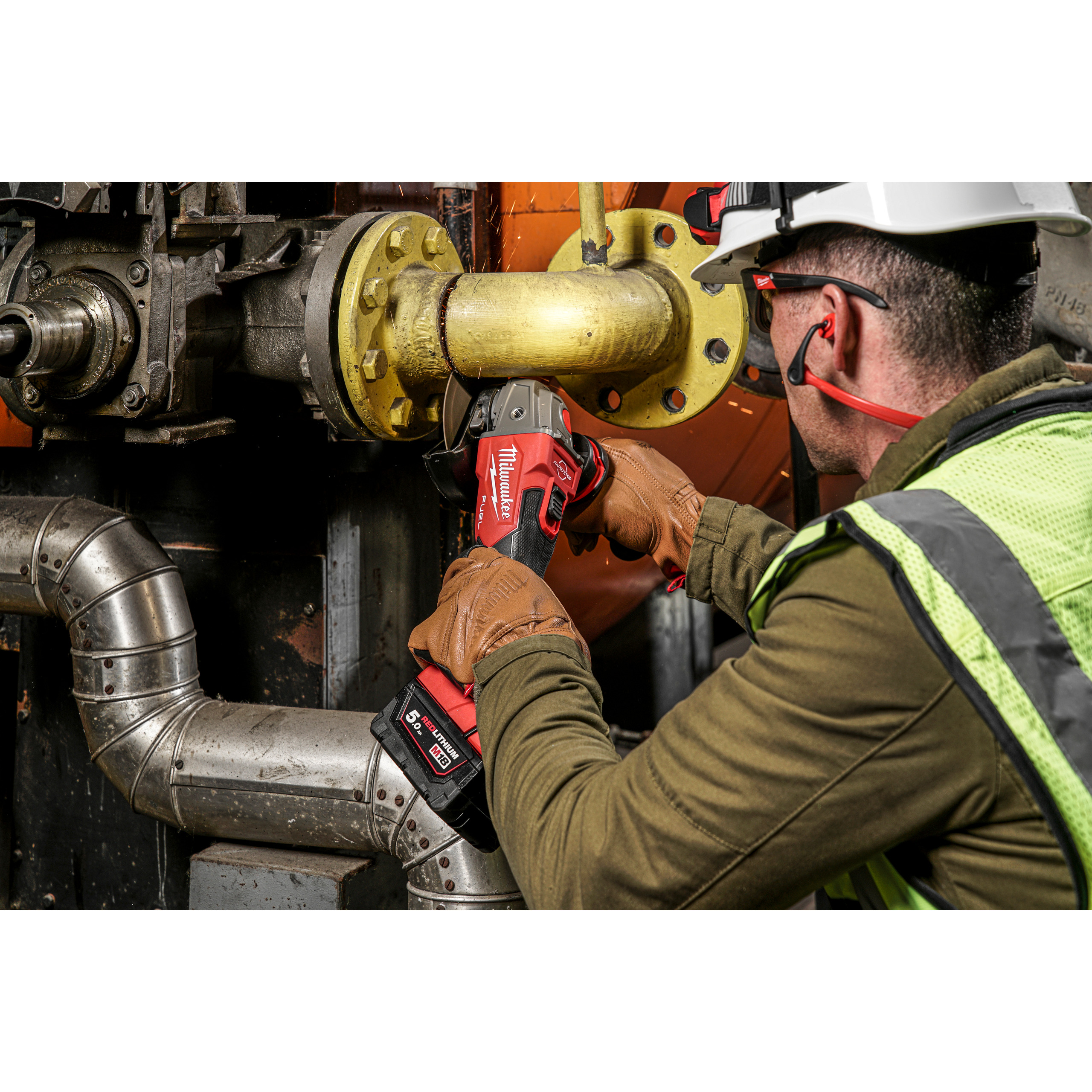 M18 FUEL™ Akku-Winkelschelifer M18 FSAG125XB-0 Produktbild img3 L